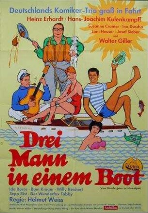 Drei Mann in einem Boot. Vom Hunde ganz zu schweigen