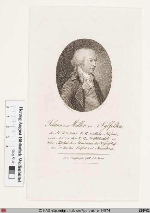 Bildnis Johannes Müller (1791 von Sylvelden)