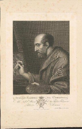 Malerporträt Correggio