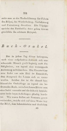 Buch-Orakel