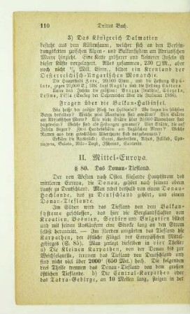 II. Mittel-Europa