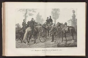 Begegnung des Fürsten Bismarck mit Napoleon III.