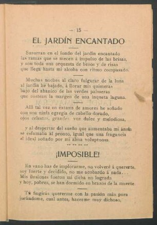 ¡Imposible!