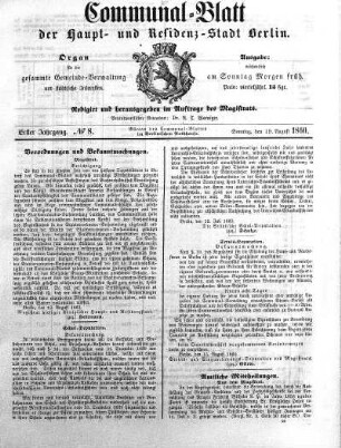 1860,8: No. 8, 19. August 1860