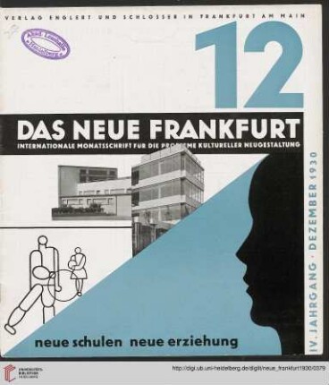 Heft 12 (Dezember 1930)
