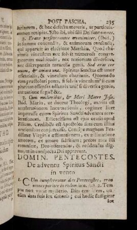 235-242, Hebdomada Pentecostes.