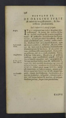 Titulus II de origine iuris