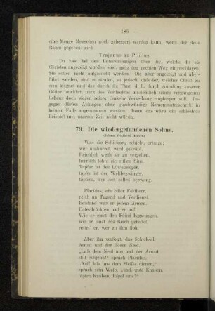79. Die wiedergefundenen Söhne.