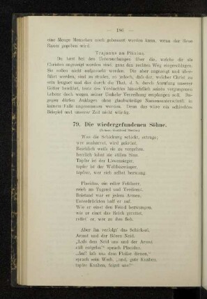 79. Die wiedergefundenen Söhne.