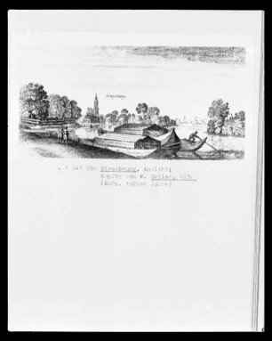 Straßburg, Ansicht der Stadt