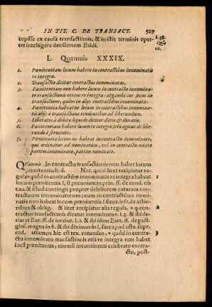 L. Quamvis. XXXIX.