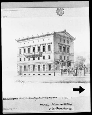 Berlin-Tiergarten, Hitzigallee (ehemals Regentenstraße)