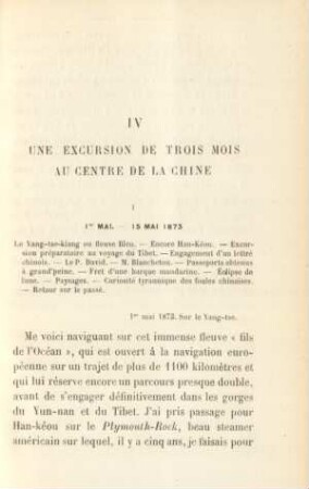 I. 1er Mai - 15 Mai 1873