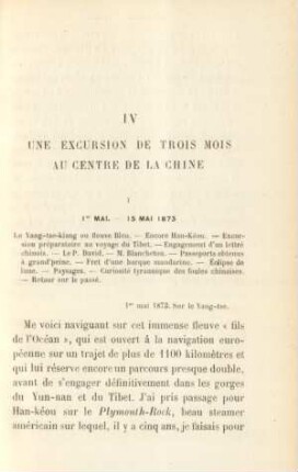 I. 1er Mai - 15 Mai 1873