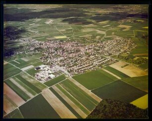 Unterjettingen, Luftbild