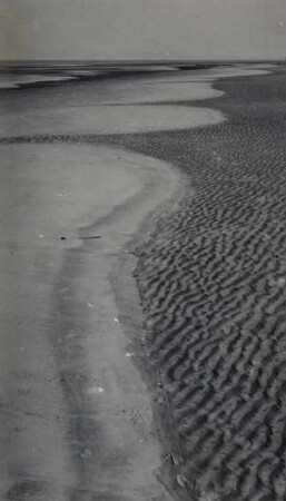 Strukturen im Sandboden, Watt