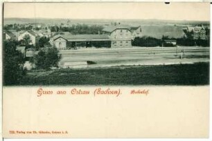 Ostrau. Bahnhof