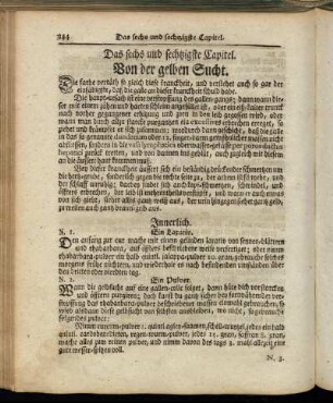 Das sechs und sechtzigste Capitel. - Das siebenzigste Capitel.