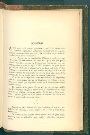 Ingenieros