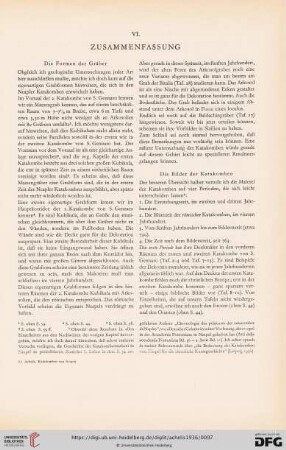 VI. Zusammenfassung