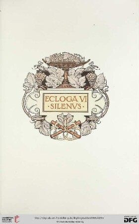 Ecloga VI: Silenus