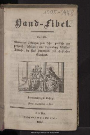 Hand-Fibel