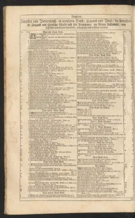 Register und Verzeichniß/ in welchem Buch/ Capitel und ...