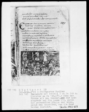 Der Stuttgarter Bibelpsalter — Himmlische Gerechtigkeit