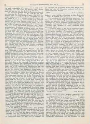 78-79 [Rezension] Dölger, Franz Joseph, Antike und Christentum. Kultur- und religionsgeschichtliche Studien. Bd. I, H. 1