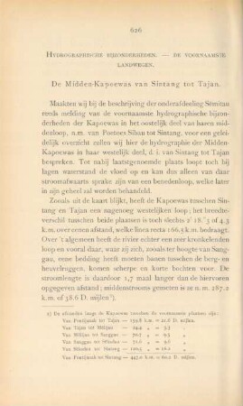 Hydrographische bijzonderheden. - De voornamste landwegen. - De Midden-Kapoewas van Sintang tot Tajan