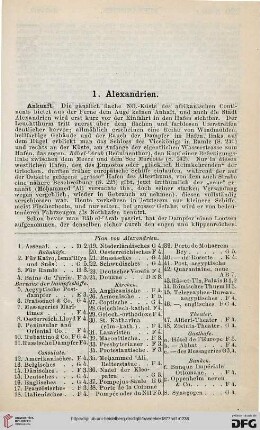 1: Alexandrien