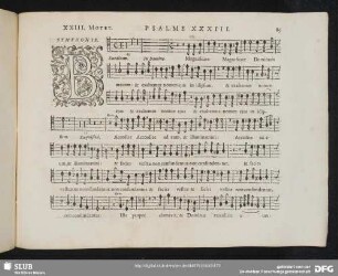 XXIII. Benedicam Dominum in omni tempore