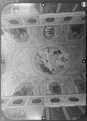 Gleina. Kirche (1696-1697). Decke