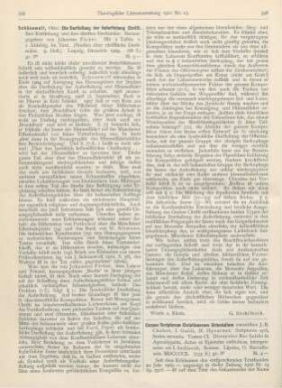 396-397 [Rezension] Corpus Scriptorum Christianorum Orientalium. Scriptores syri. Series II. Tomus CI