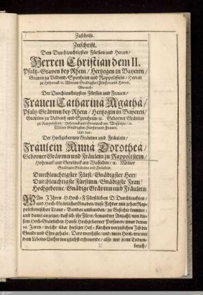 Zuschrift