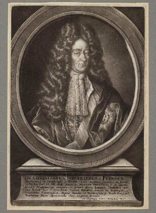 Bildnis von Christian Siegfried von Plessen (1646-1723)