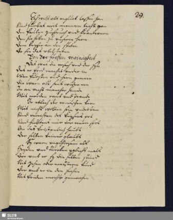 Von der fursten vneinigkeit