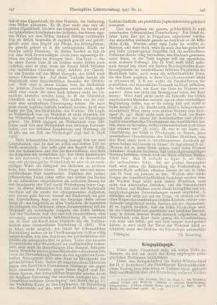 248-249 [Rezension] Schubert, Hans von, Die Erziehung unseres Volkes zum Weltvolk. Sittliche und religiöse Grundforderungen. Kriegsvortrag