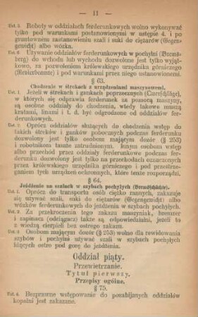 Oddzial piaty. Przewietrzanie