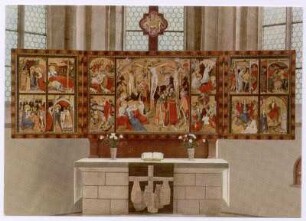 Das Altarbild des Meisters Conrad von Soest (vollendet 1403) in der Stadtkirche zu Bad Wildungen