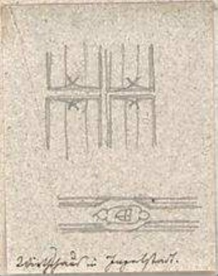 Hoffstadt, Friedrich; Mappe: Dachstühle, Ornamentik etc. - Ornamente (Details)