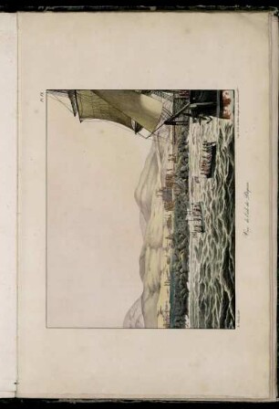 Pl. IX. Vue de l'Île de Pâques