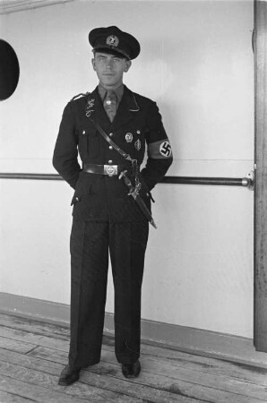 Zweiter Weltkrieg. Porträt eines Angehörigen der deutschen Wehrmacht