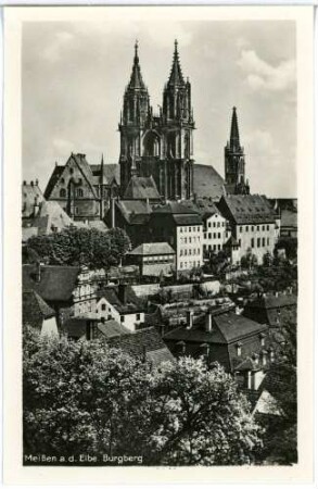 Meißen. Burgberg