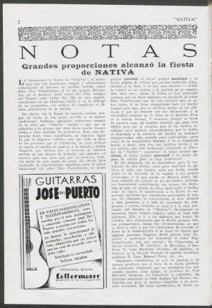 Notas - Grandes proporciones alcanzó la fiesta de "Nativa"