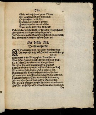 23-34, Der dritte Act.
