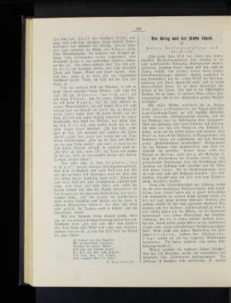 Der Krieg und der fünfte Stand. II. Unsere Fürsorgezöglinge und der Krieg.