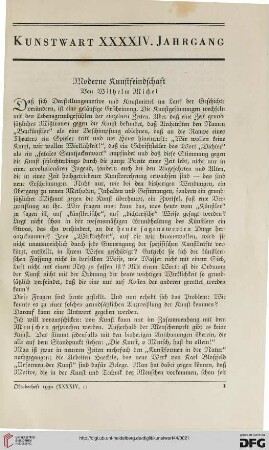 Heft 1 (Oktoberheft 1930)