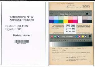 Entnazifizierung Walter Bartels , geb. 16.06.1904 (Polizist)