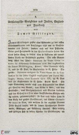 Archäologische Neuigkeiten aus Italien, England und Frankreich